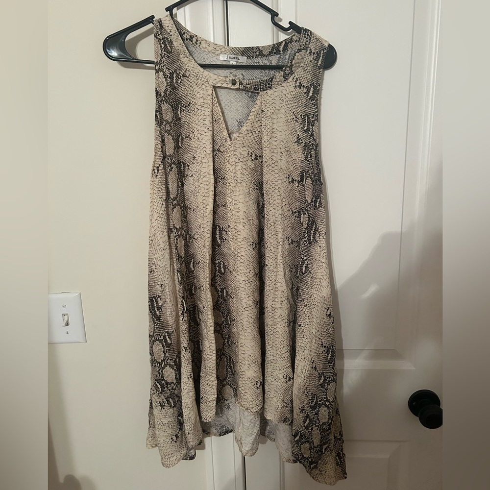 Snake skin top/tunic
